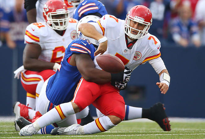Matt Cassel turned the ball over 15 times last season while compiling a career-worst 66.7 passer rating.